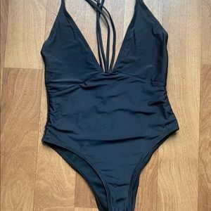 Black one piece